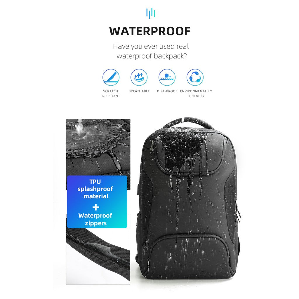 Tigernu T-B3976 15.6 inch Laptop Water Resistant Travel Backpack