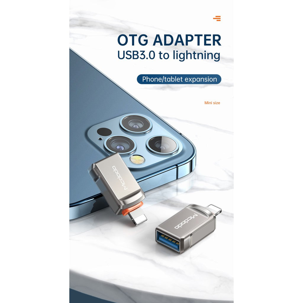 Mcdodo OT-8600 OTG USB-A 3.0 to Lightning Adapter