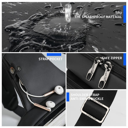 Tigernu T-S8050B Bulletproof Water Resistant Crossbody Bag