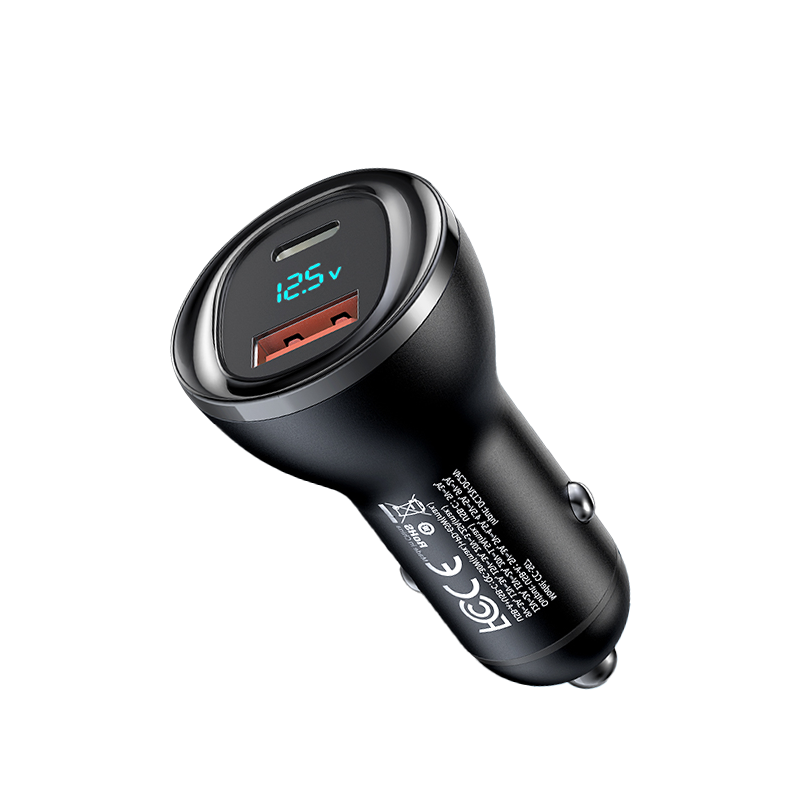 Mcdodo CC-5670 95W Dual-Port Car Charger with Digital Display