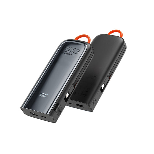 Mcdodo MC-116 22.5W 10000mAh Powerbank with Built-in Type C and iPh Cable Noah Series