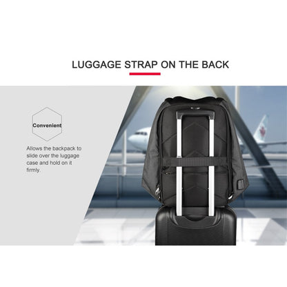 Tigernu T-B3599 15.6 inch Anti Theft Laptop Backpack w/LOCK