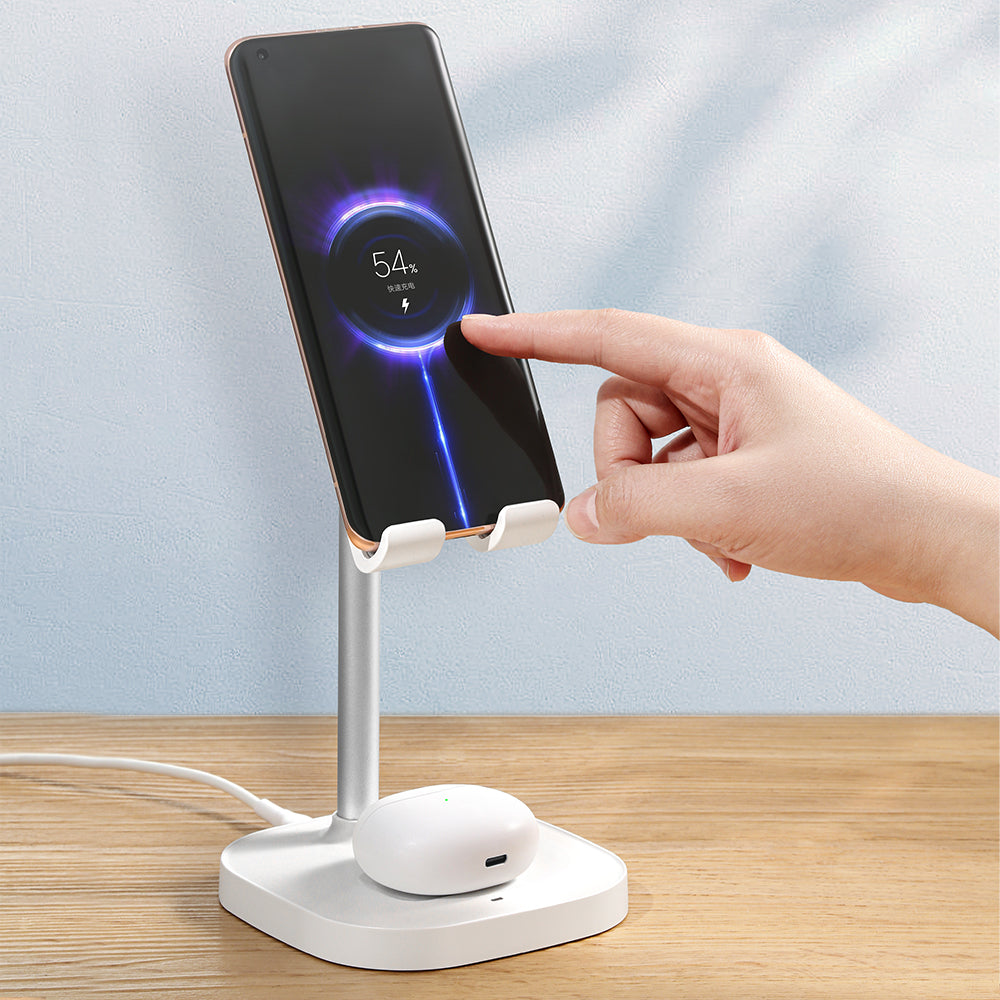 Mcdodo CH-0530 2 in 1 Wireless Charger Mobile Desktop Holder Pro Pioneer Series