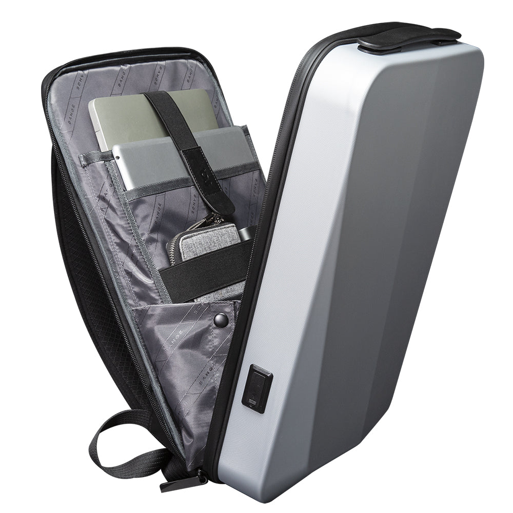 BANGE 22201 Business Professional Travel Hard Case Backpack